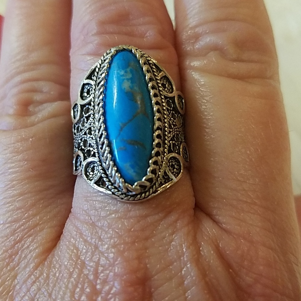 Turquoise Sterling Ring